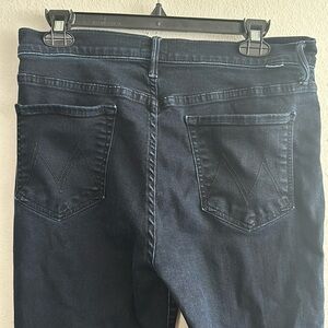 Mother the stunner zip two step fray size 31 jeans